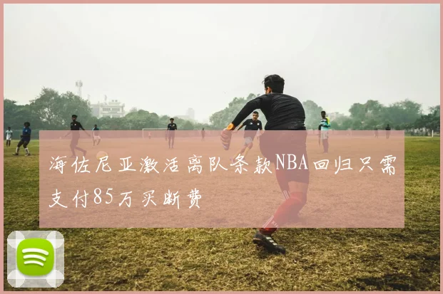 海佐尼亚激活离队条款NBA回归只需支付85万买断费